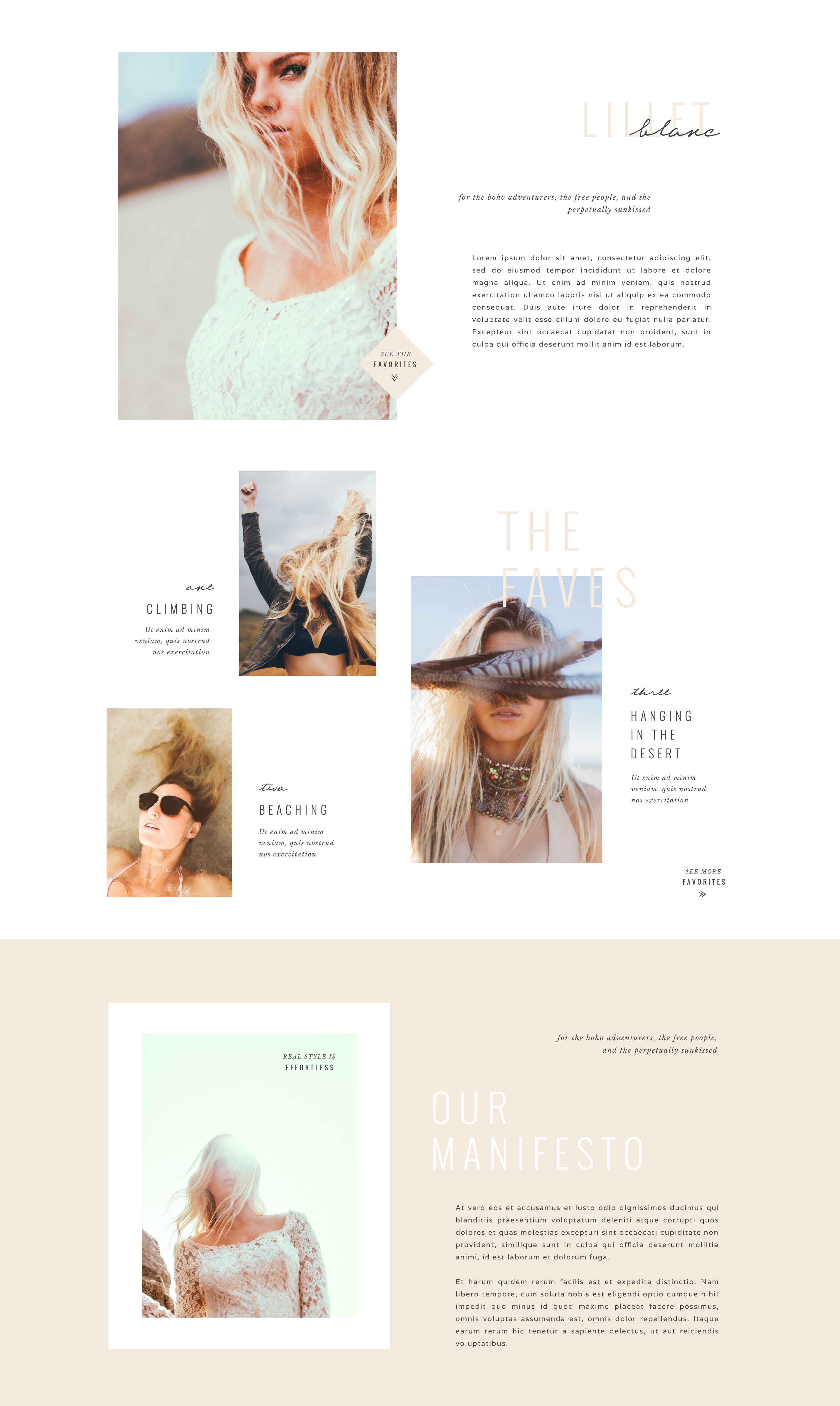 Tonic Site Shop - Lillet Blanc About Section