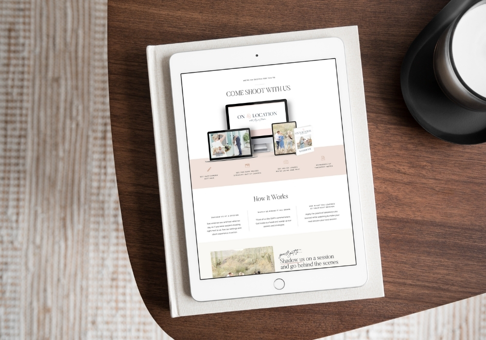 Amy and Jordan Tonic Site Shop Sales Page