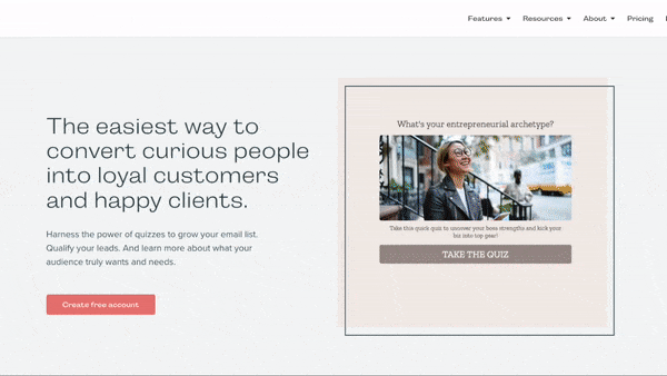 sign up for interact quiz - Tonic Site Shop