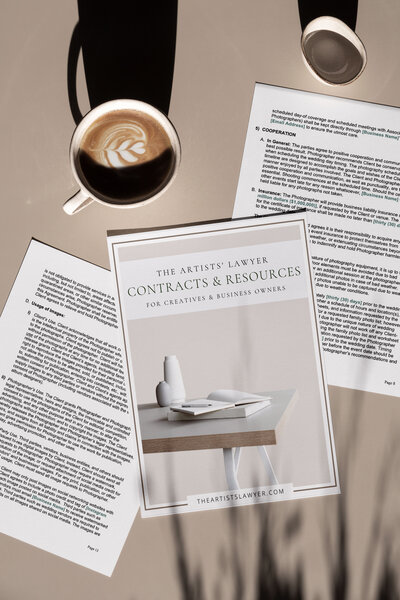 The Artist's Lawyer & Tonic Site Shop