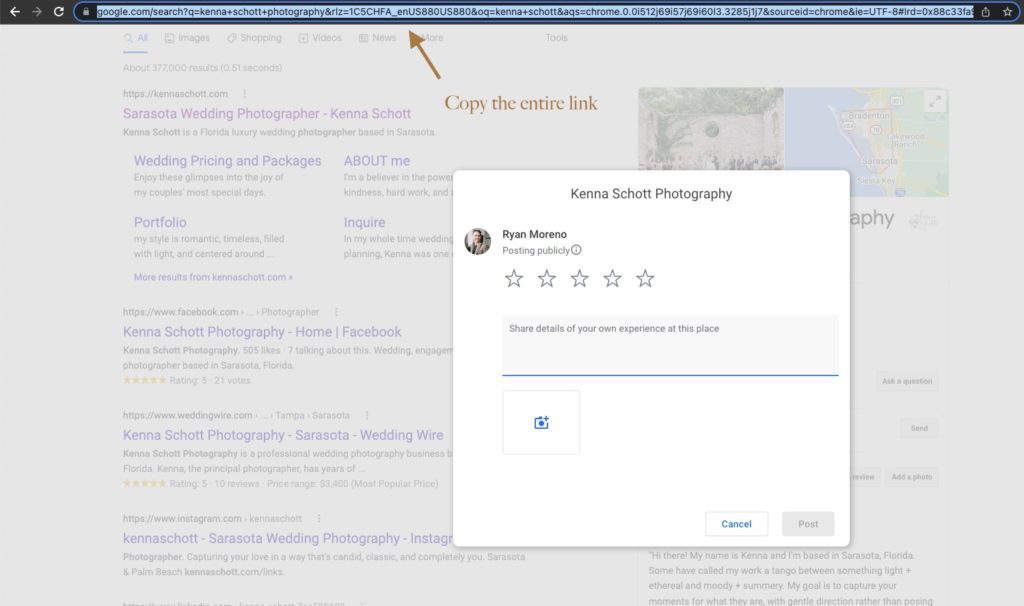 Get more Google reviews with this link hack - Tonic Site Shop