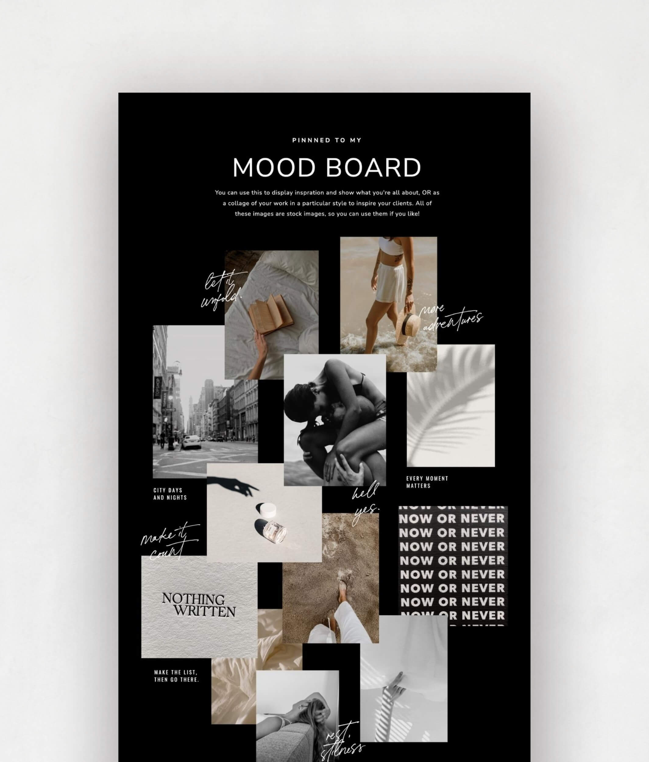 Mood Board Template