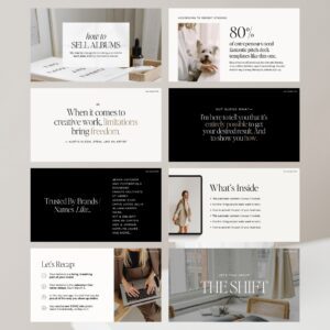 The Speaking + Presentation Canva Slide Deck thumbnail 1