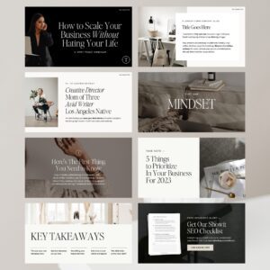 The Speaking + Presentation Canva Slide Deck thumbnail 2