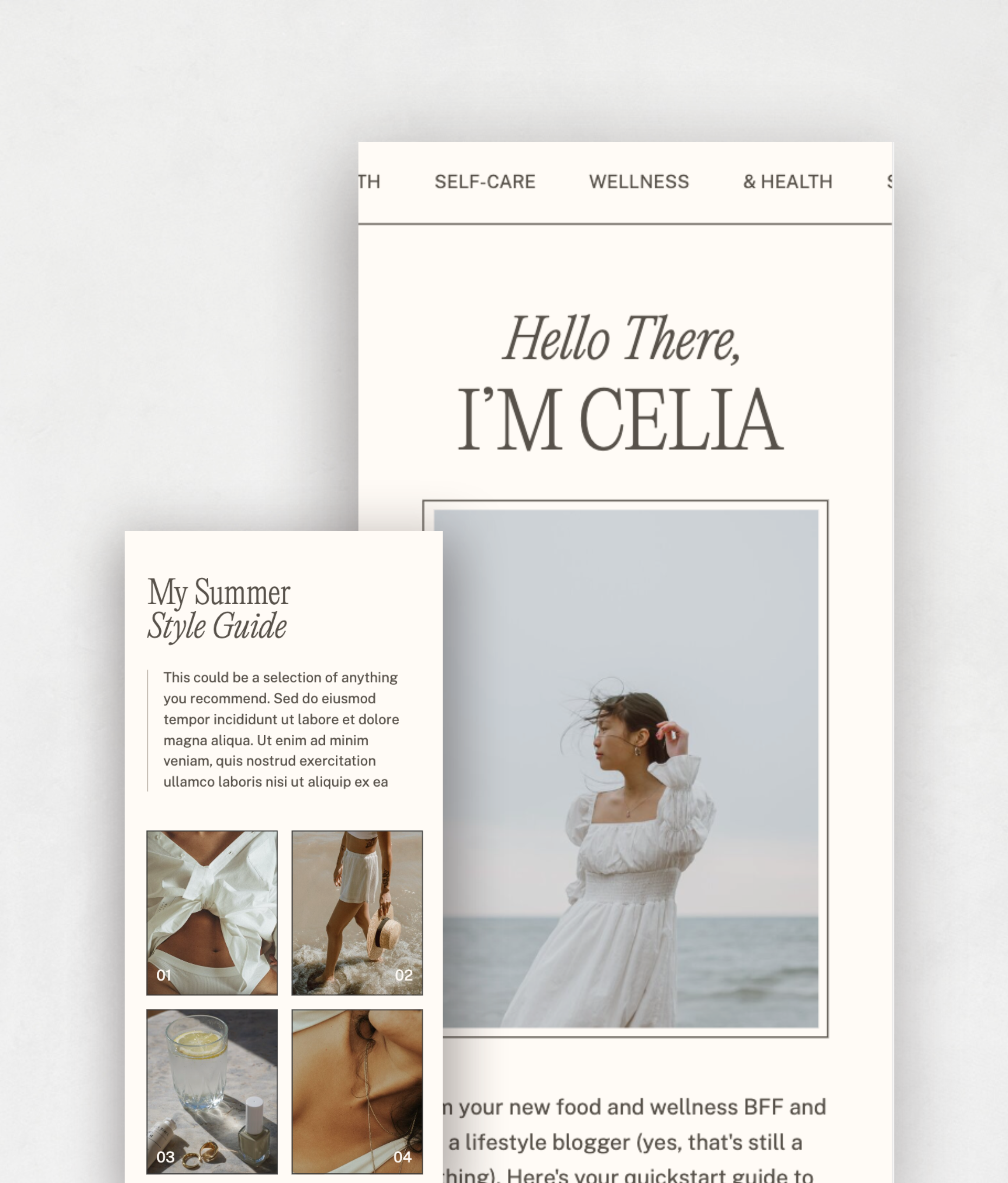 Vitamin C Links / Landing Page