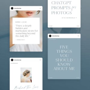Clover Club Social Media Canva Templates thumbnail 1