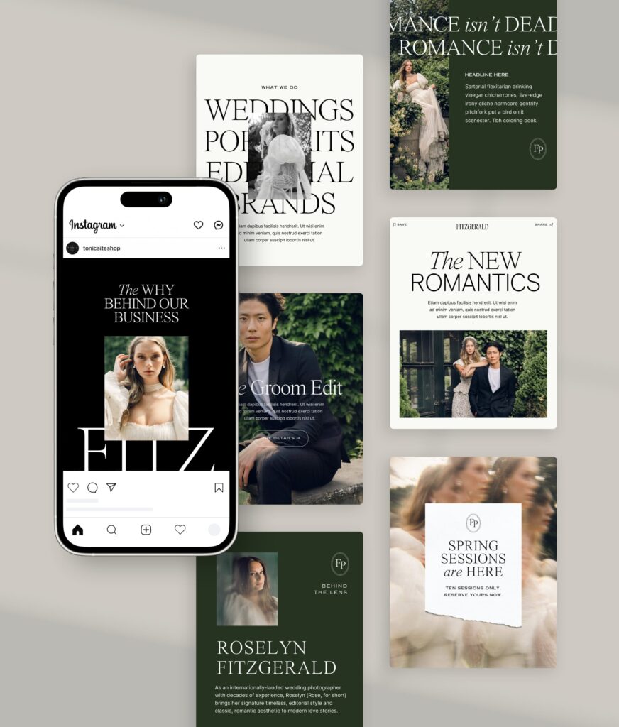 Canva Social Templates Mock Up