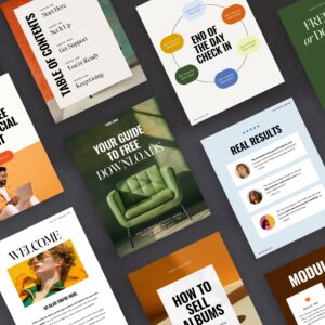 The TONIC Lead Magnet Template - Colorful thumbnail 1