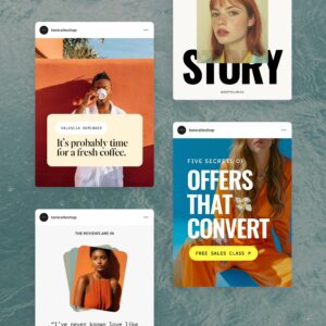 Valencia Social Media Canva Templates thumbnail 7
