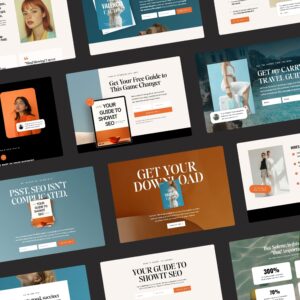 Lead Magnet/Freebie Landing Page thumbnail 2