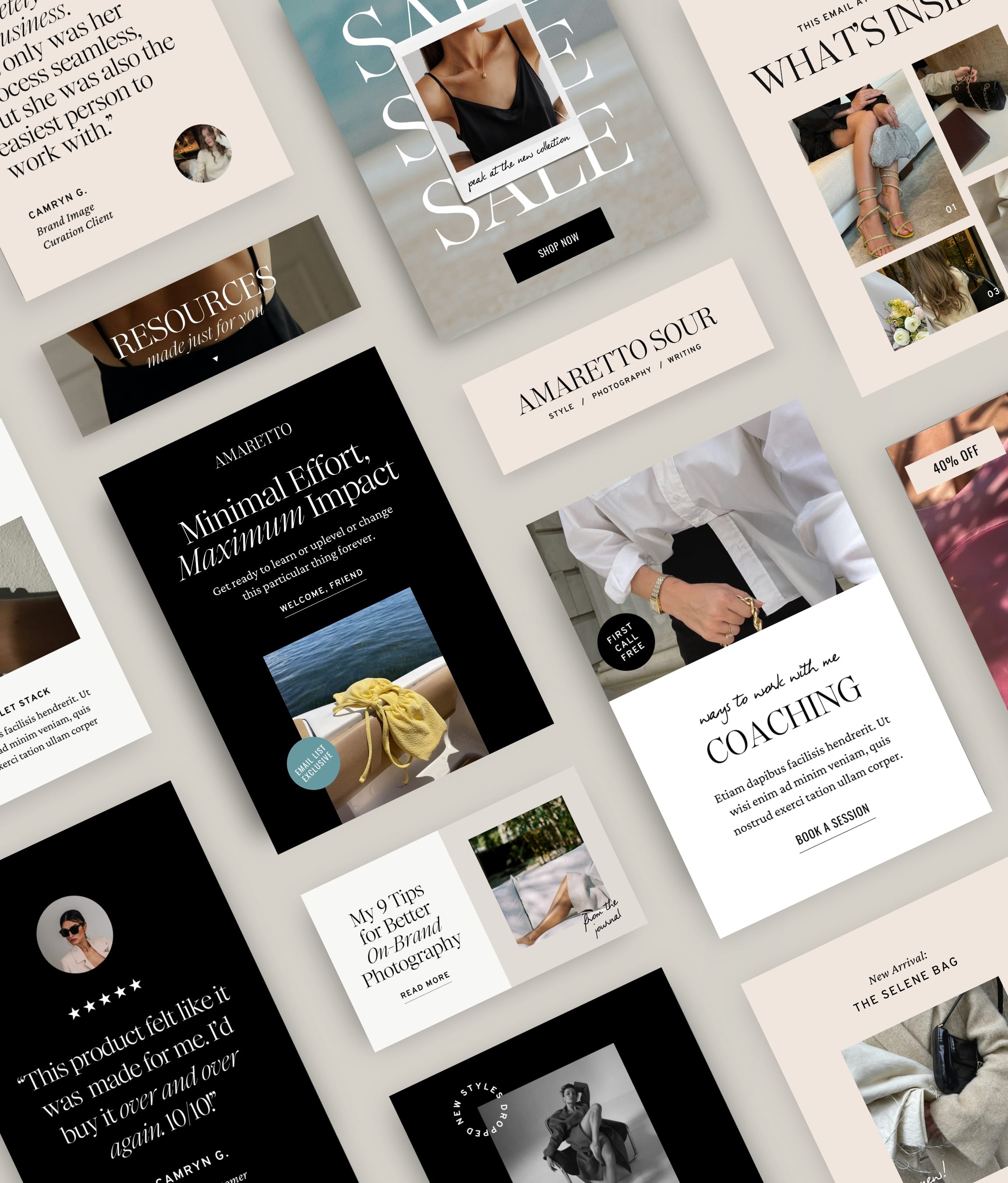 Canva Email Graphics Mock Up