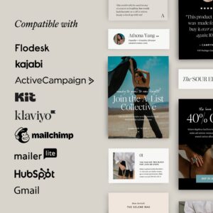 Amaretto Sour Email Graphics (Canva) thumbnail 1