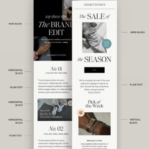 Amaretto Sour Email Graphics (Canva) thumbnail 4