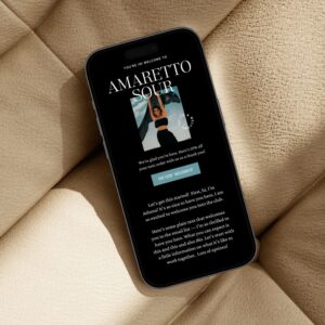 Amaretto Sour Email Graphics (Canva) thumbnail 12