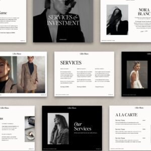 Lillet Blanc Pricing & Services Guide (Canva) thumbnail 3