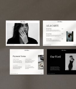 Lillet Blanc Pricing & Services Guide (Canva)