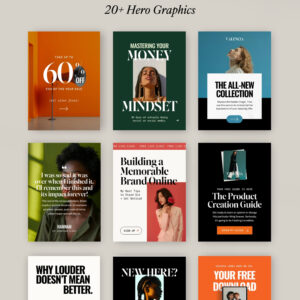 Valencia Email Graphics (Canva) thumbnail 6