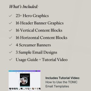 Margarita Email Graphics (Canva) thumbnail 5