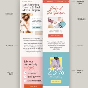 Margarita Email Graphics (Canva) thumbnail 4