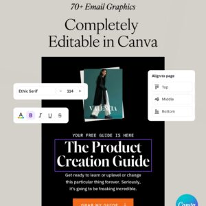 Valencia Email Graphics (Canva) thumbnail 11