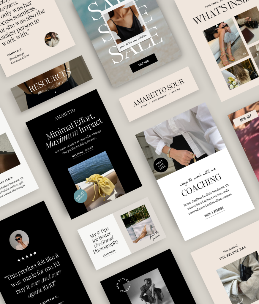 Canva Email Graphics Mock Up