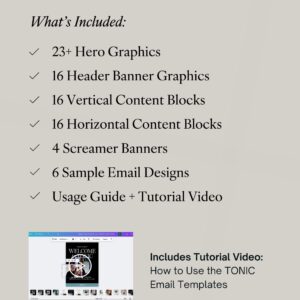 Martini Email Graphics (Canva) thumbnail 5