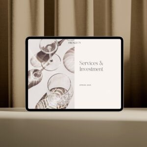 French 75 Pricing & Services Guide (Canva) thumbnail 2