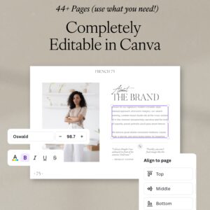 French 75 Pricing & Services Guide (Canva) thumbnail 1