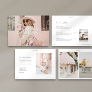 French 75 Pricing & Services Guide (Canva) thumbnail 0