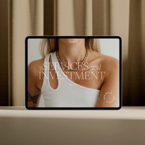 Negroni Pricing & Services Guide (Canva) thumbnail 2