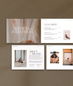 Paper Plane Pricing & Services Guide (Canva)